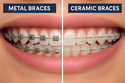 Ceramic vs metal braces: which is right for you?