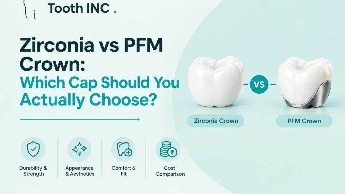 Zirconia vs PFM Crown: Which Cap Should You Actually Choose? 1 zirconia vs pfm crowns