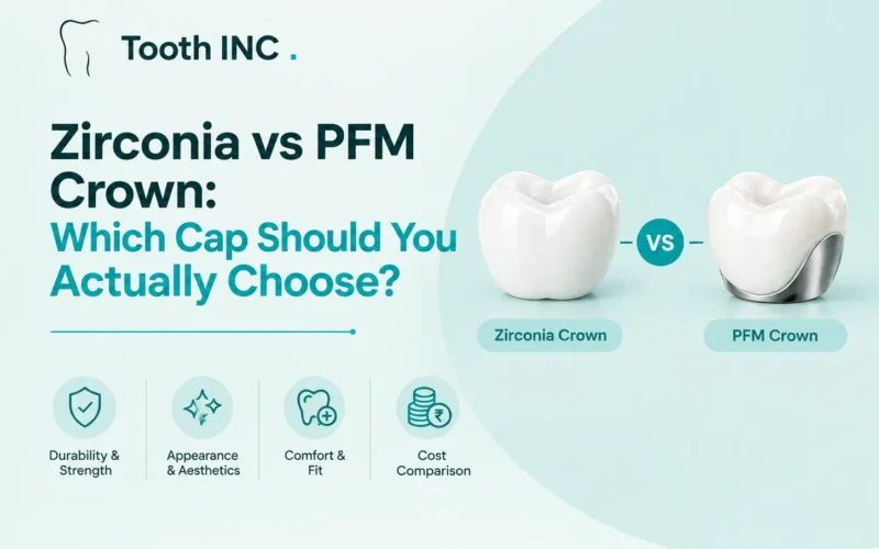 zirconia vs pfm crowns